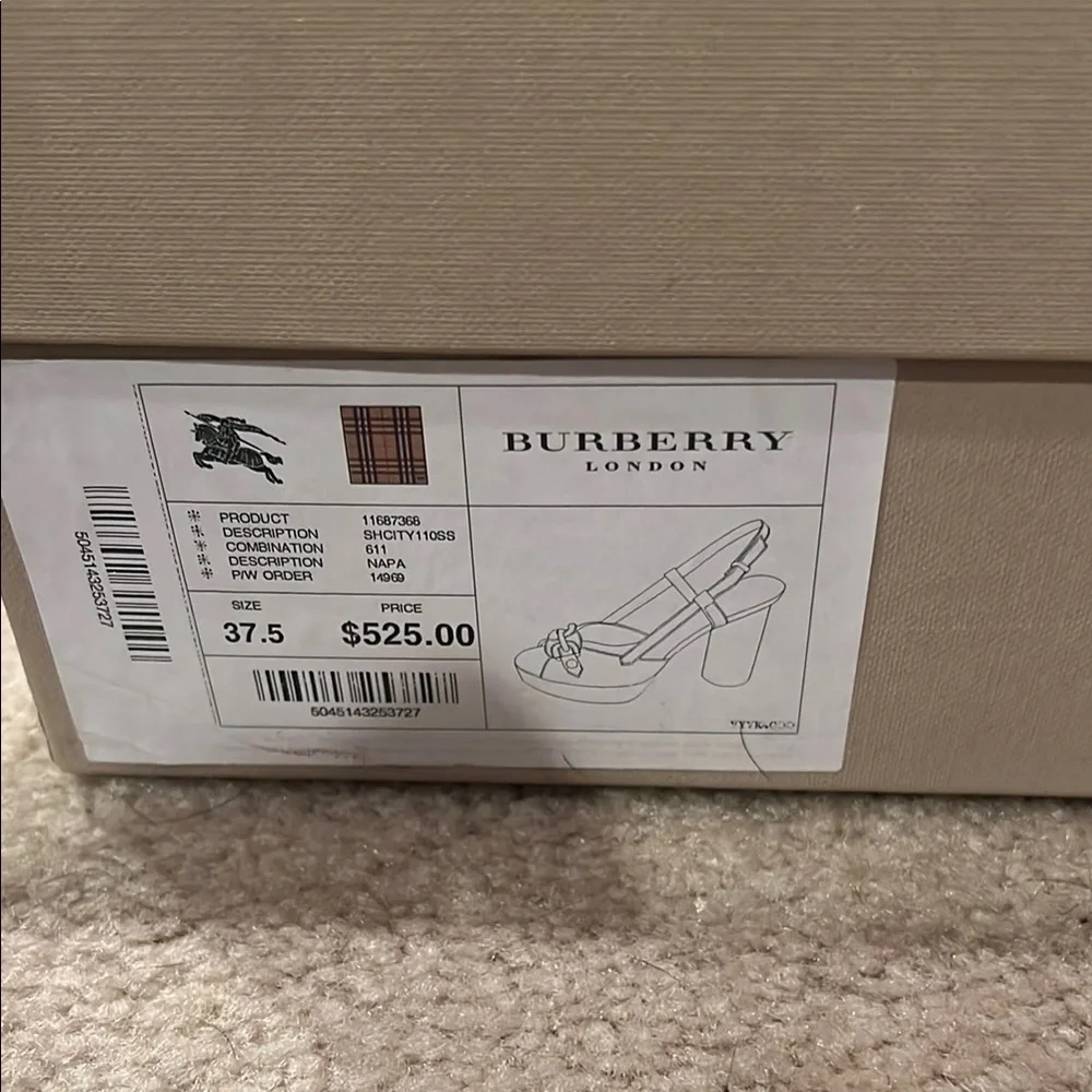 Burberry Summery Sandals - Picture 4 of 4